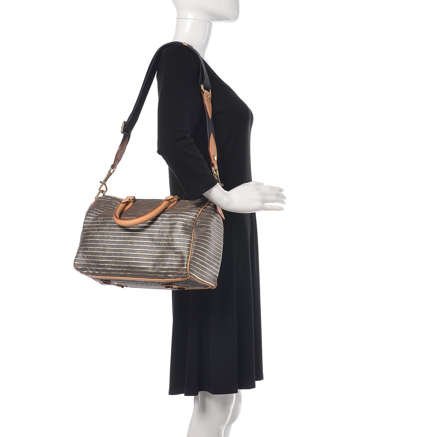 Louis Vuitton Monogram Eden Speedy Argent 2 of 11