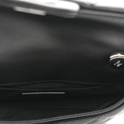 Chanel Calfskin Quilted CC Uniform Flap Belt Bag Black 5 of 10
