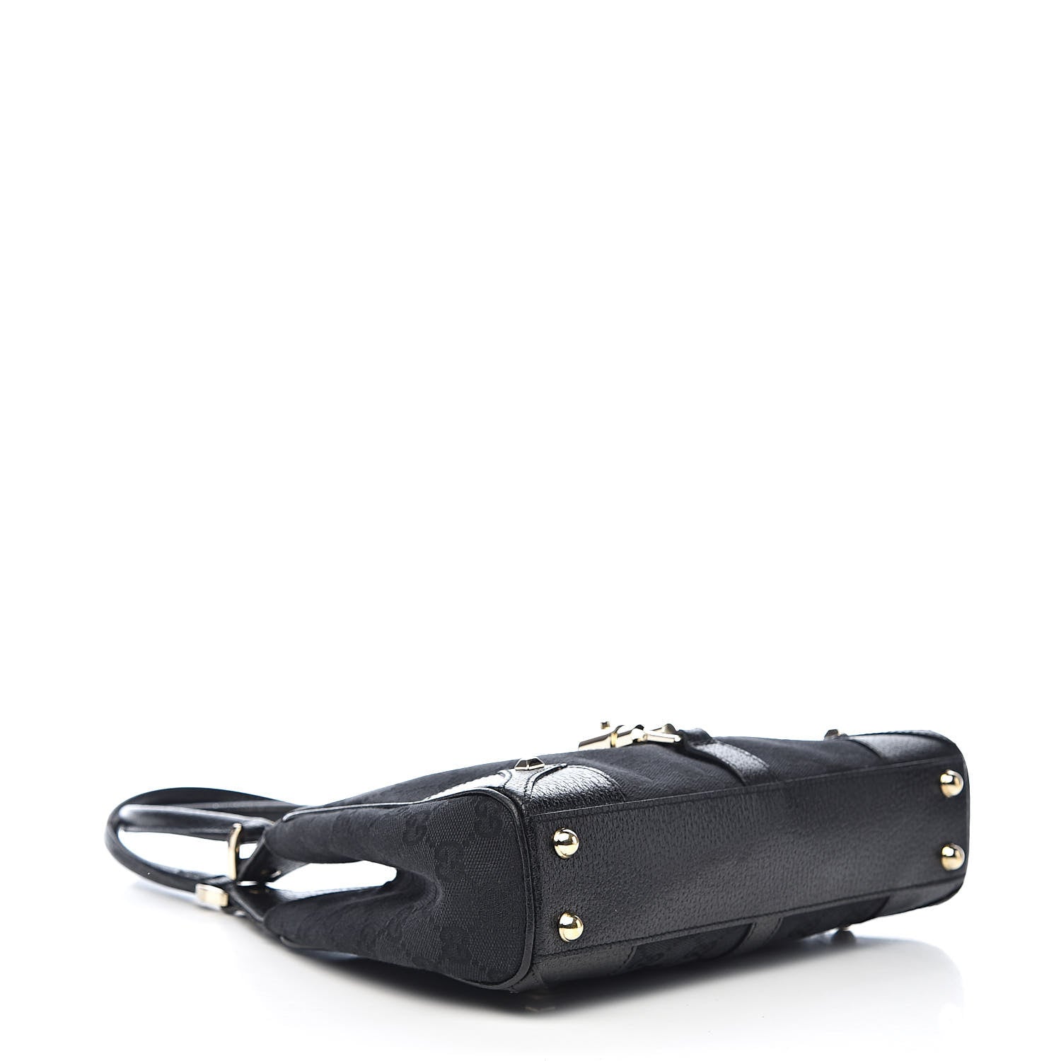 Gucci Monogram Jackie O Hobo Black 4 of 16