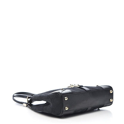 Gucci Monogram Jackie O Hobo Black 4 of 16