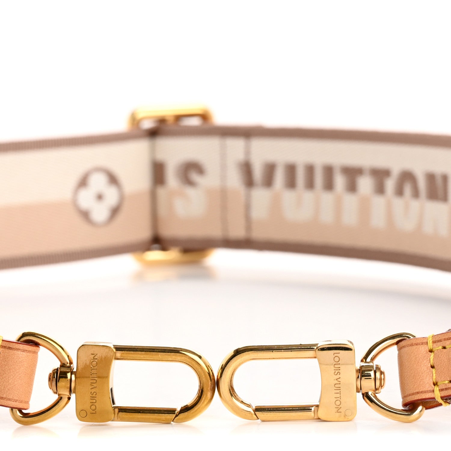Louis Vuitton Jacquard Speedy Bandouliere 20 Shoulder Strap Beige 4 of 6