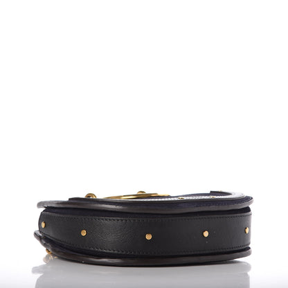 Chloe Calfskin Suede Mini Pixie Signature Belt Bag Full Blue 5 of 9