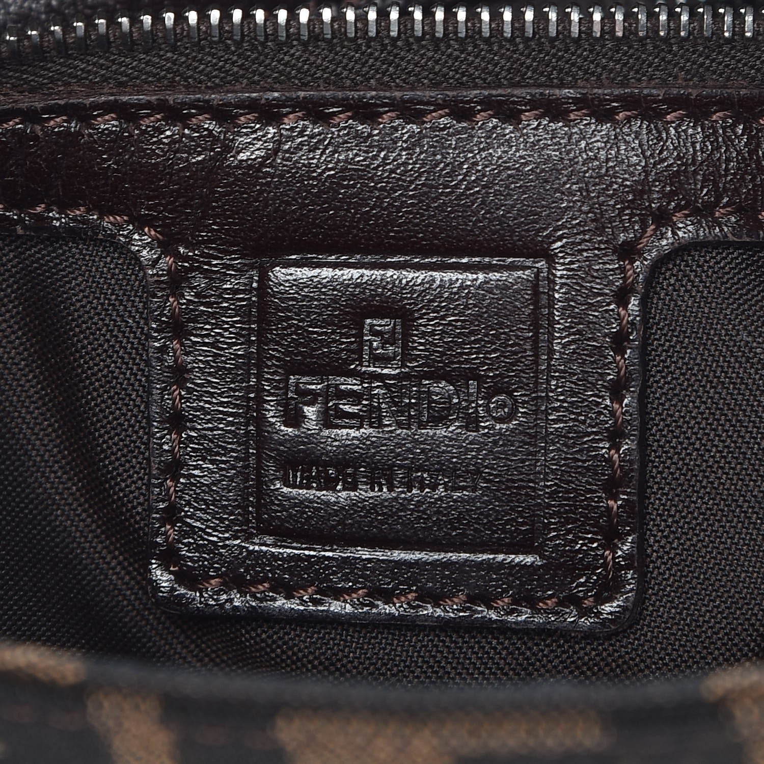 Fendi Zucca Mama Baguette Tobacco 6 of 8