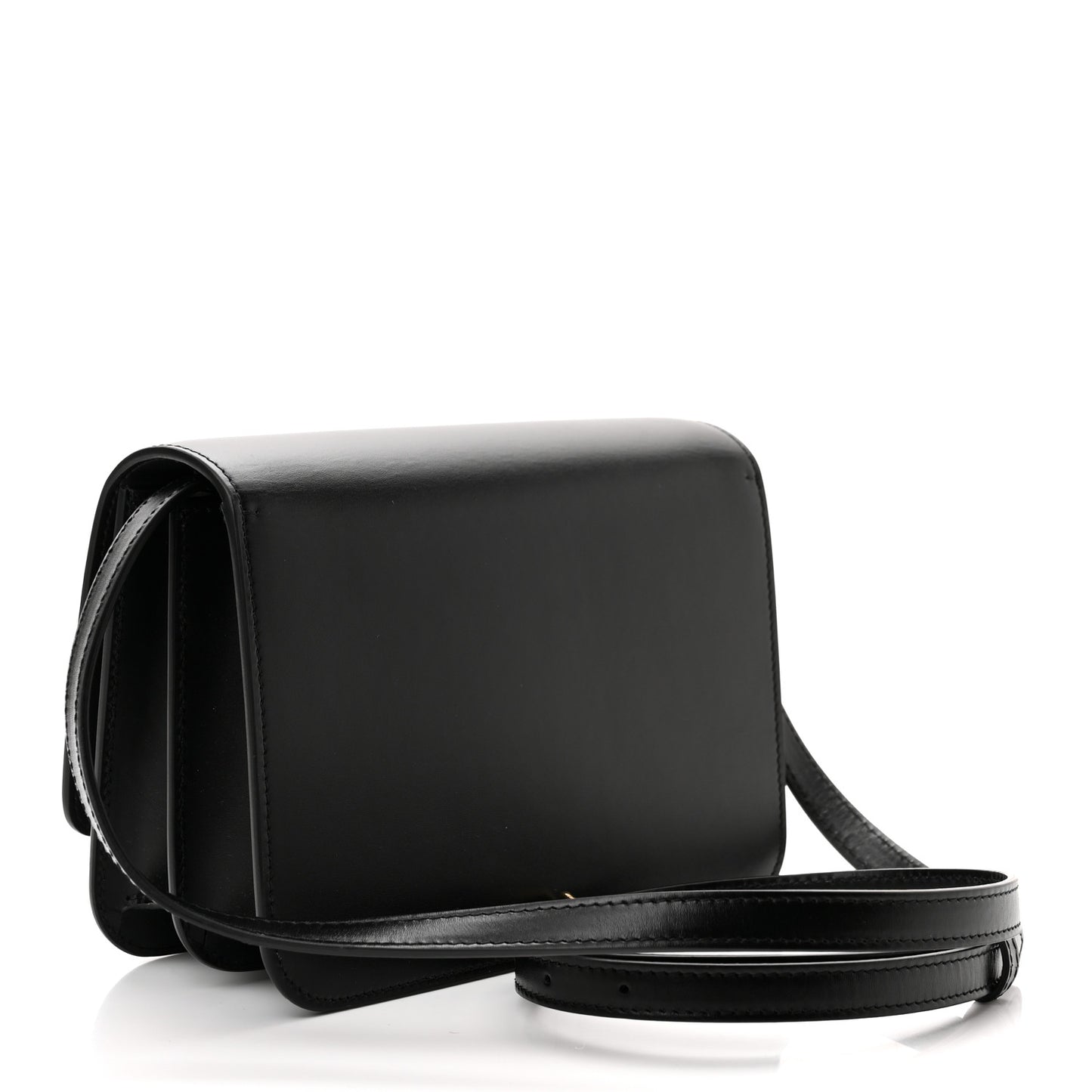 Calfskin Medium TB Bag Black