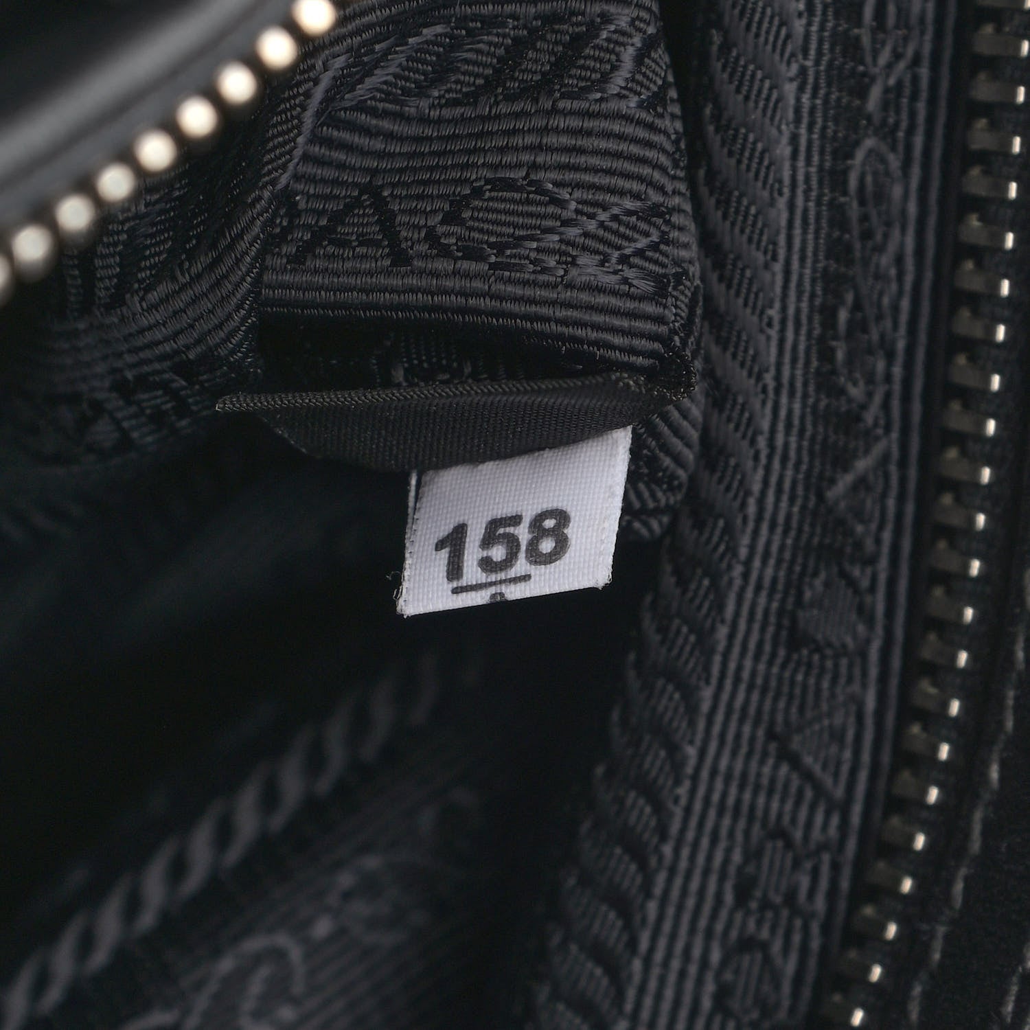 Prada Nylon Tessuto Soft Calf Tote Black 7 of 10