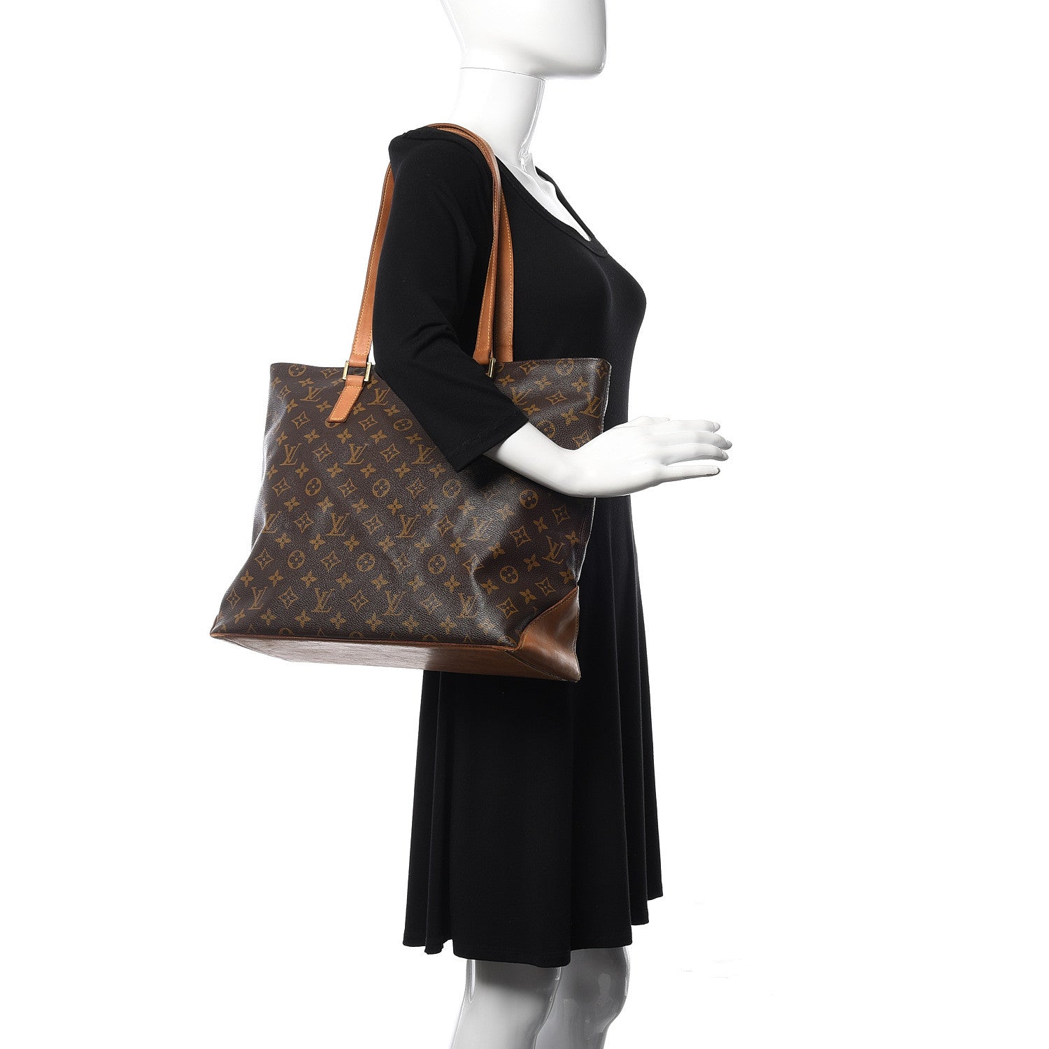 Louis Vuitton Monogram Cabas Mezzo 2 of 12