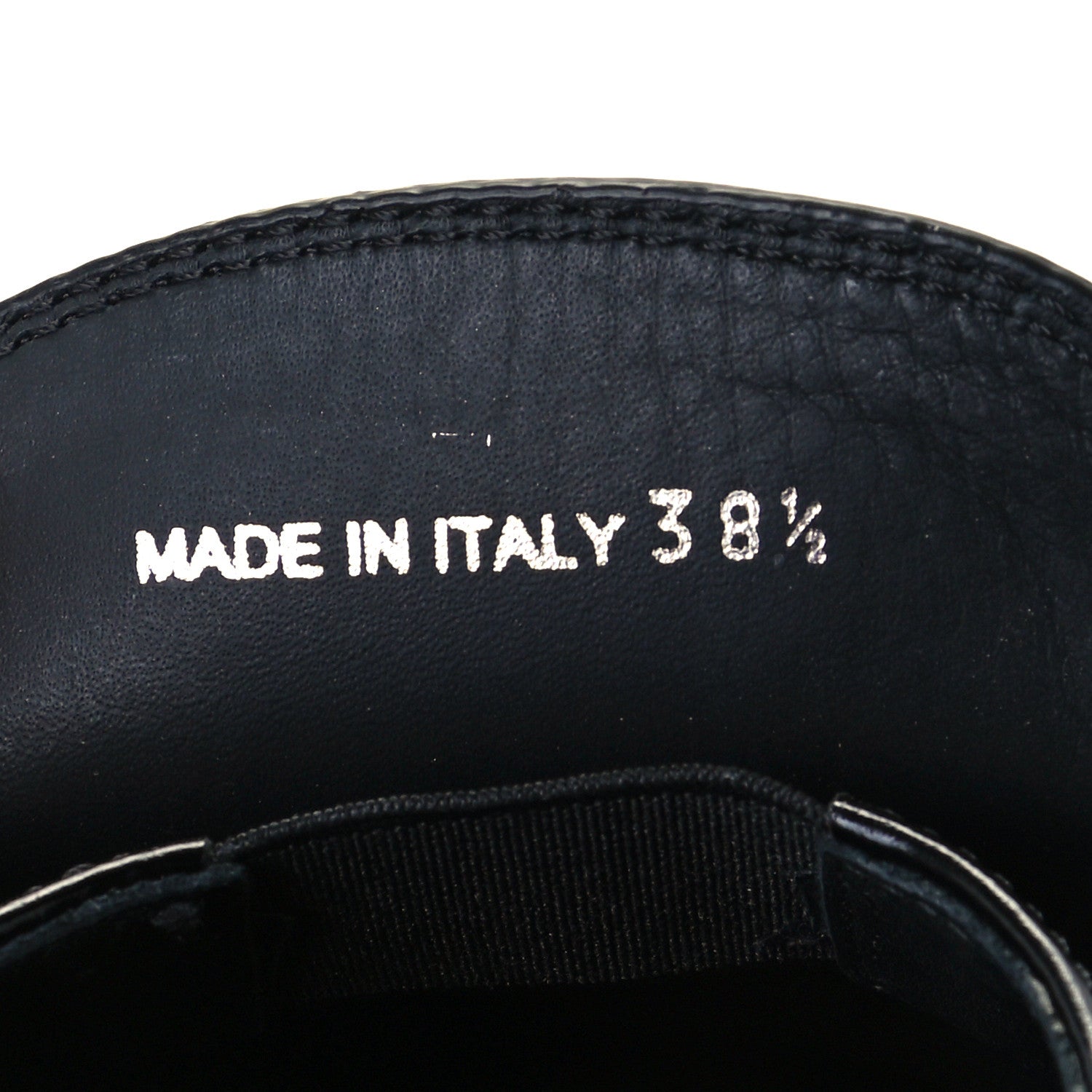 Prada Spazzolato Metal Triangle Logo 50mm Loafers 38.5 Black 10 of 11