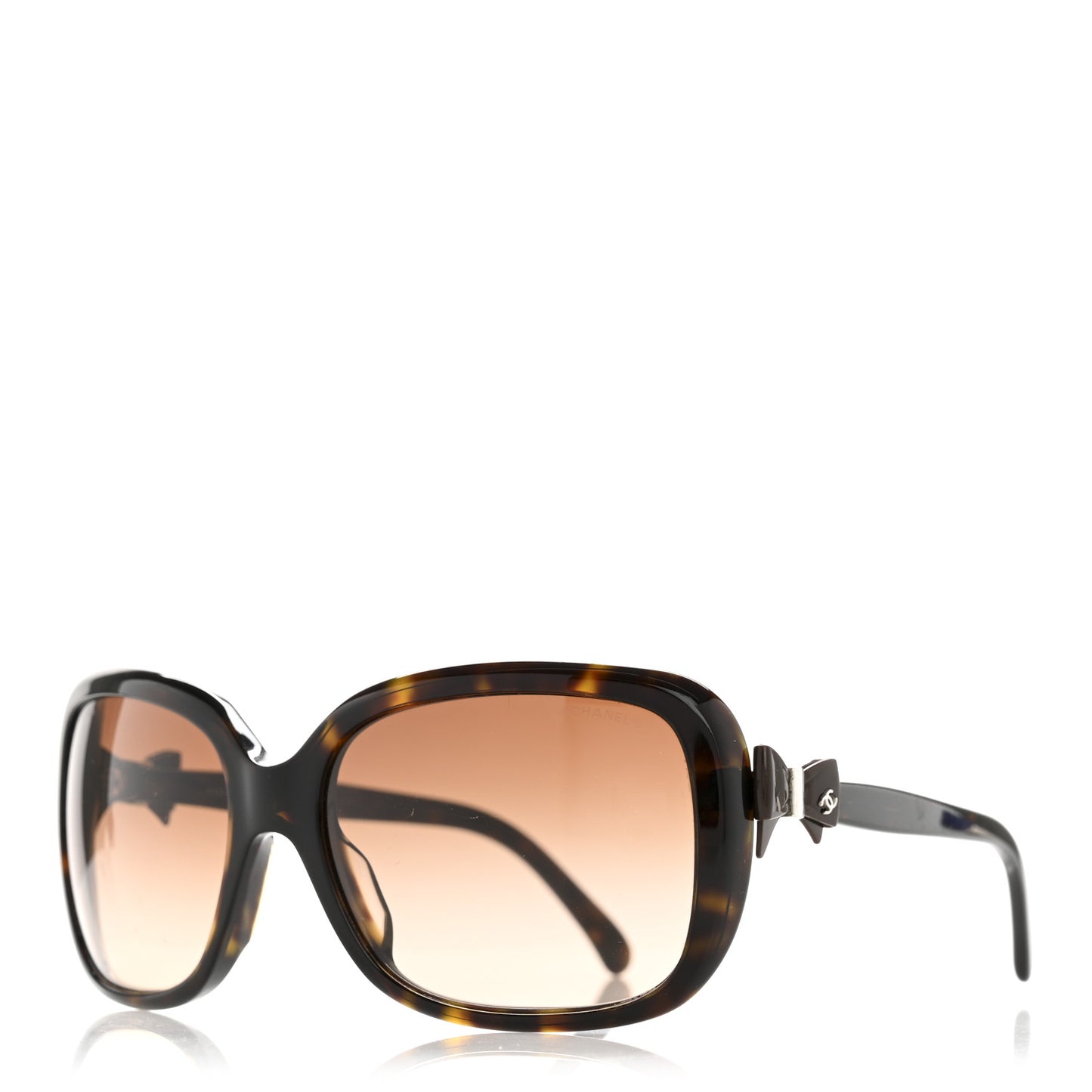 Acetate CC Bow Sunglasses 5171-A Tortoise