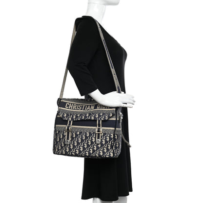 Christian Dior Oblique Medium Diorcamp Messenger Blue 2 of 11