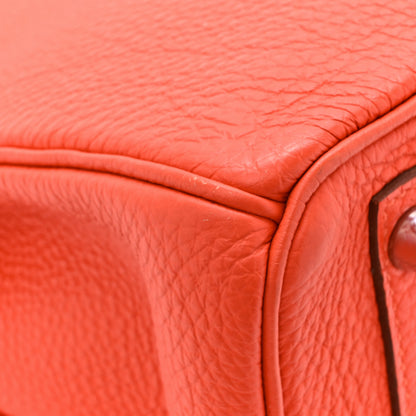 Hermes Togo Birkin 30 Capucine 15 of 21
