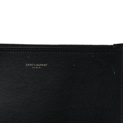 Saint Laurent Calfskin Large Shopping Tote Black 14 of 14
