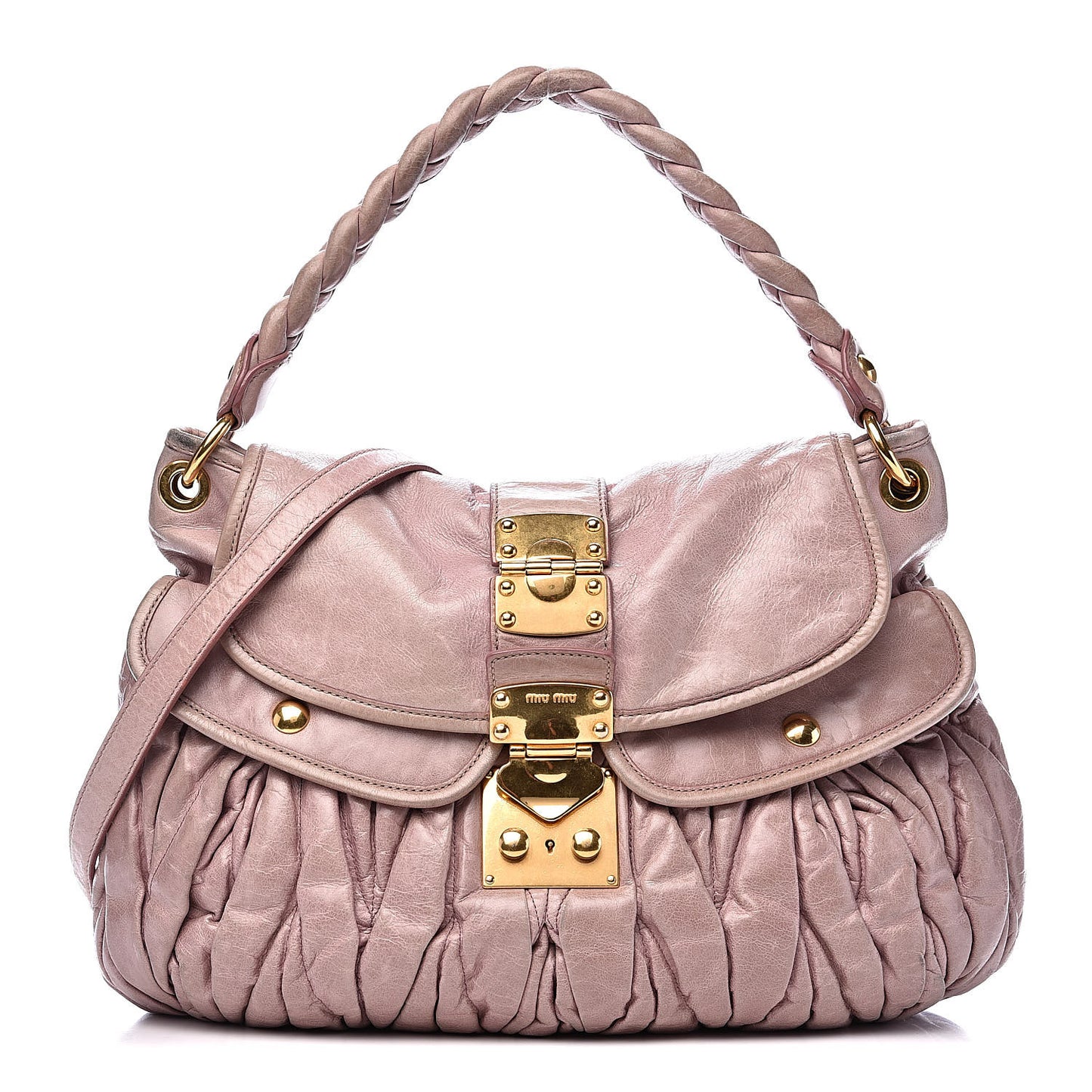 Nappa Matelasse Coffer Hobo Mughetto
