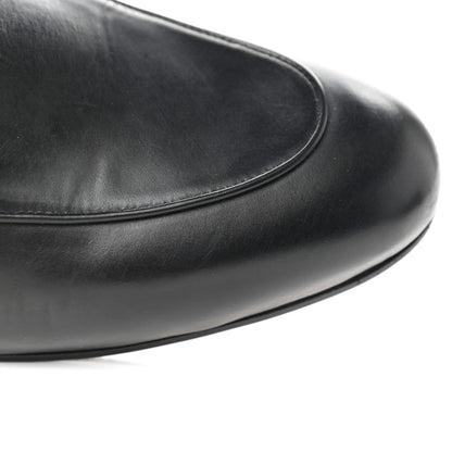 Gucci Calfskin Womens Princetown Slippers 40 Black 12 of 13