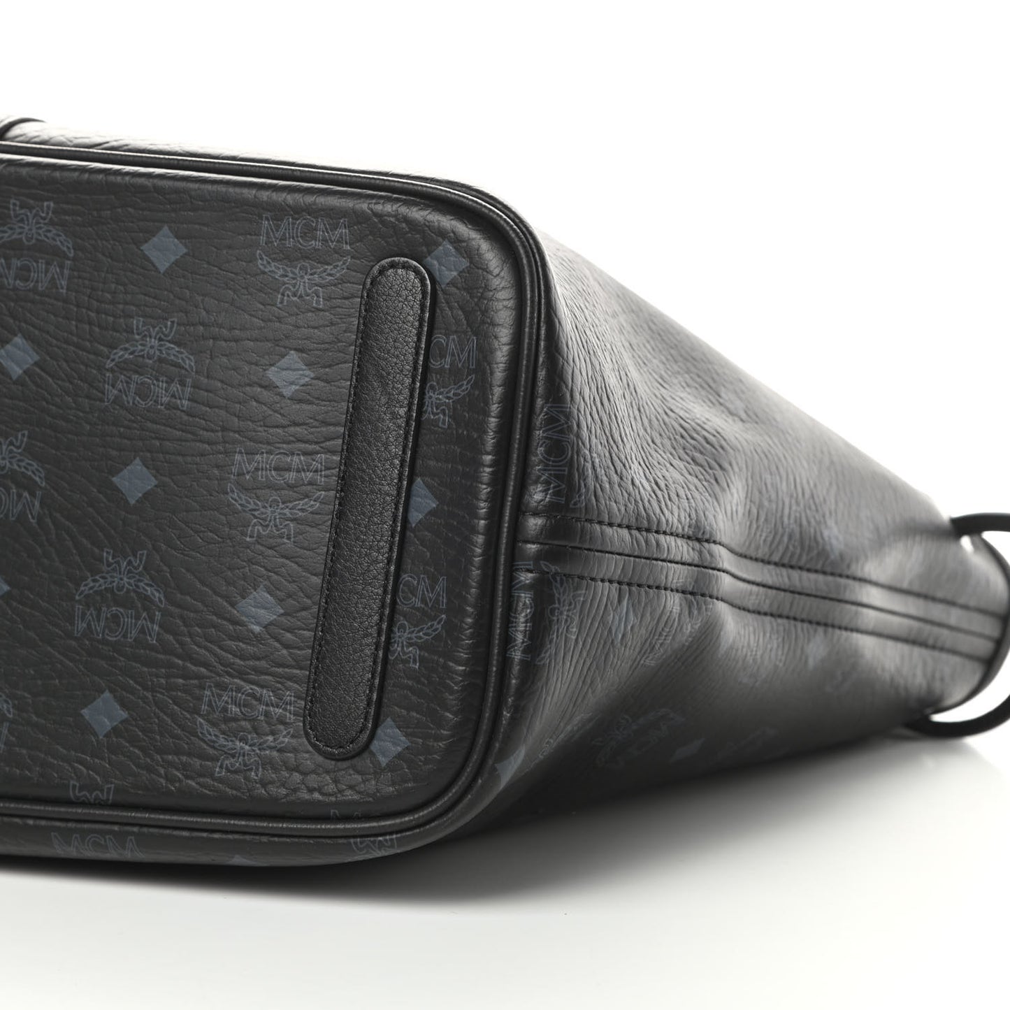 Visetos Medium Liz Reversible Shopper Tote Black