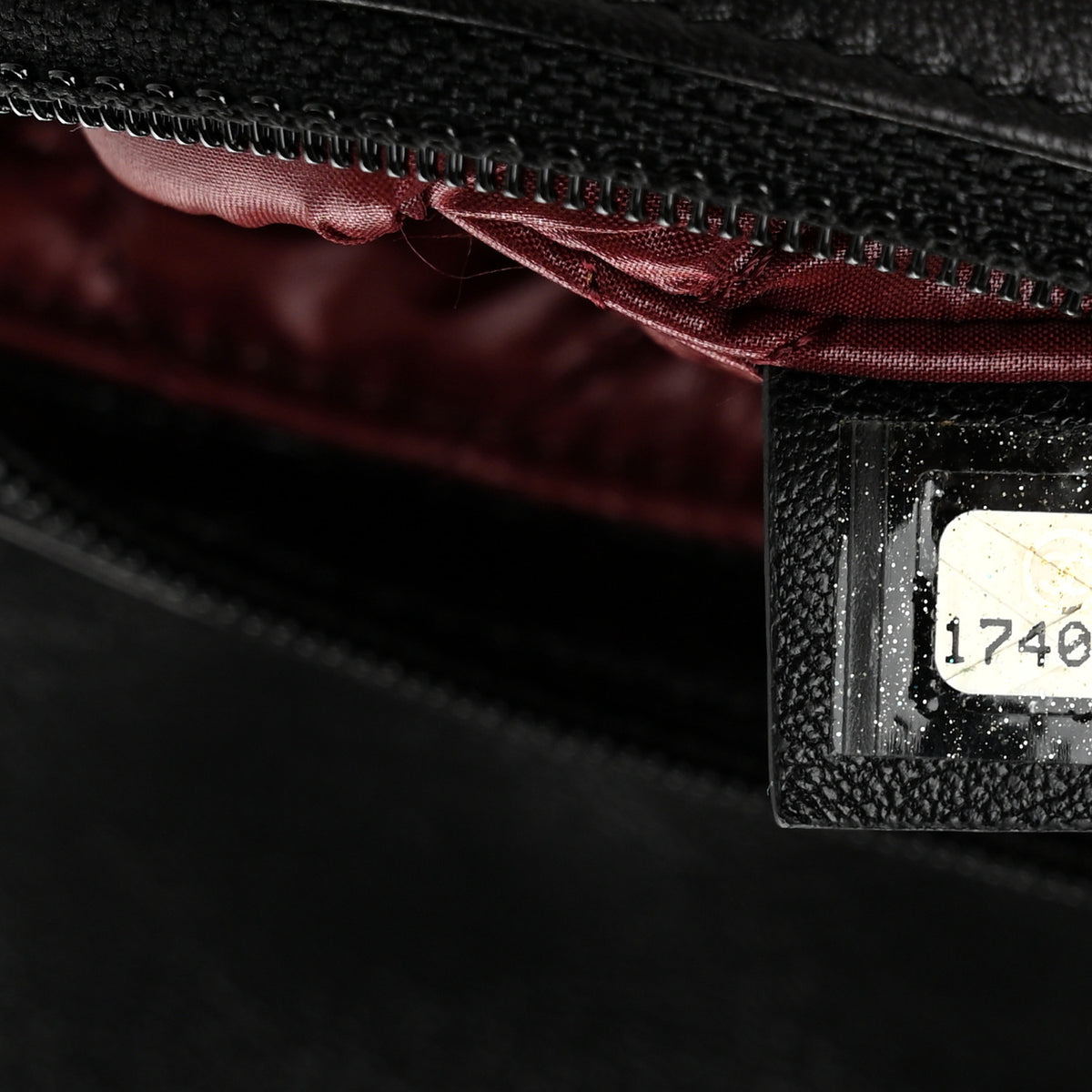Chanel Lambskin Quilted Flap Cosmetic Case Black 7 of 10