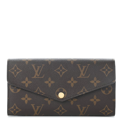 Louis Vuitton Monogram Sarah Wallet NM 1 of 6