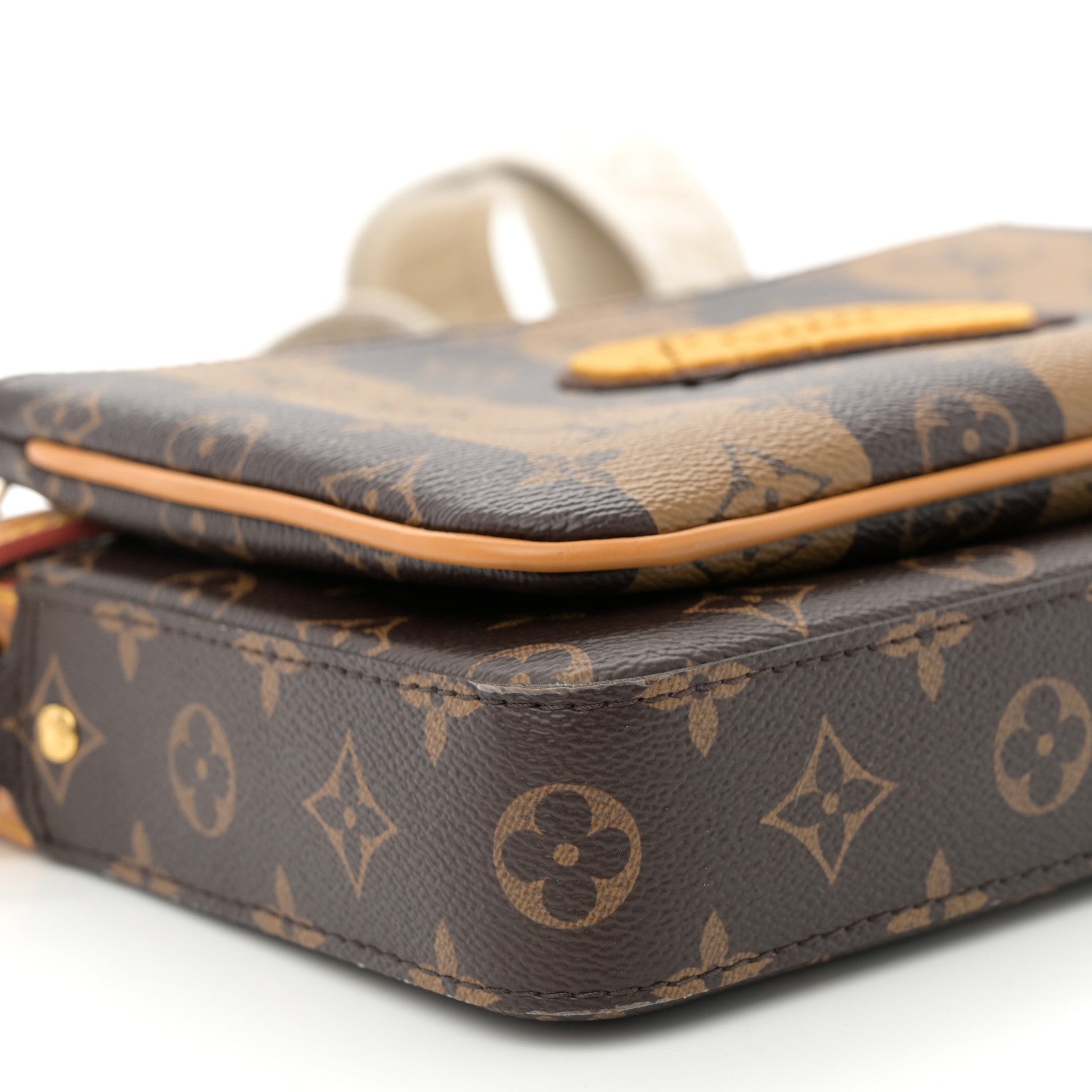Louis Vuitton X NIGO Reverse Monogram Stripes Trio Messenger 9 of 13