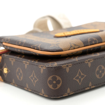 Louis Vuitton X NIGO Reverse Monogram Stripes Trio Messenger 9 of 13