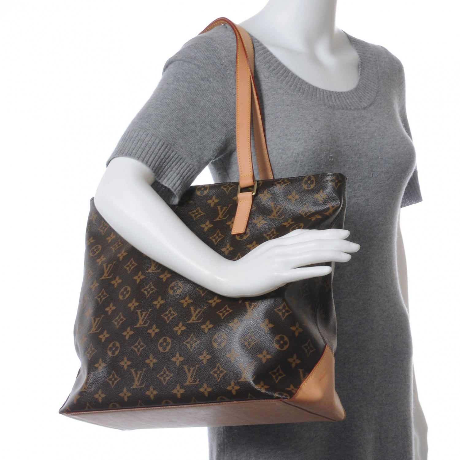 Louis Vuitton Monogram Cabas Mezzo 2 of 7