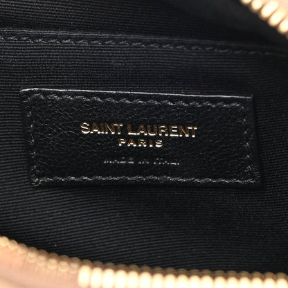 Saint Laurent Calfskin Matelasse Monogram Lou Camera Bag Dark Beige 6 of 10