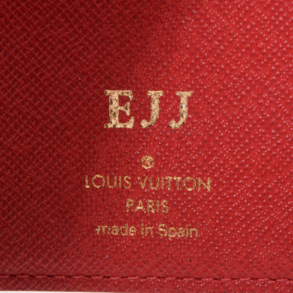 Louis Vuitton Damier Ebene Patch Small Ring Agenda Cover 6 of 14