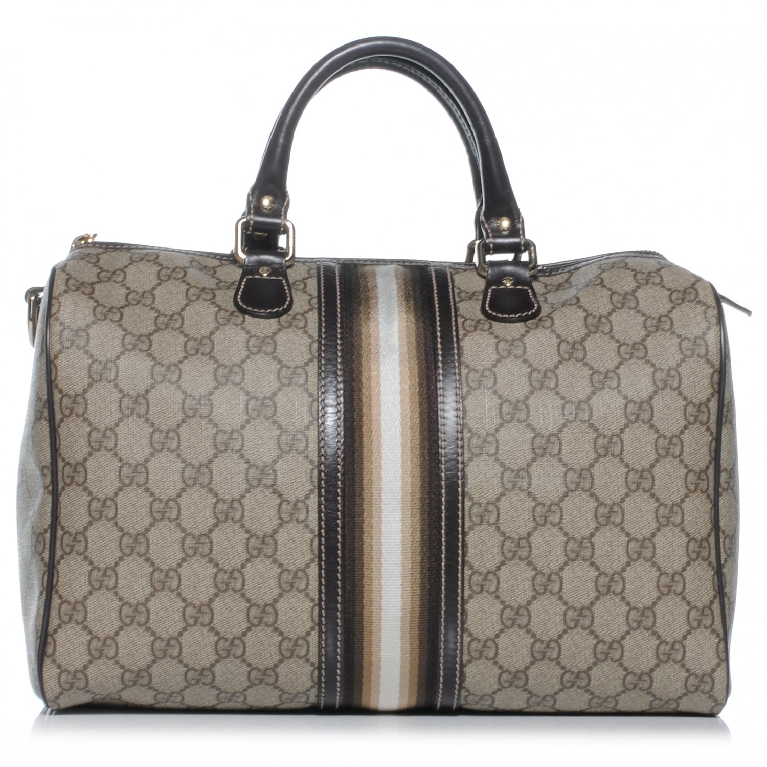 Gucci GG Plus Monogram Web Medium Joy Boston 1 of 7