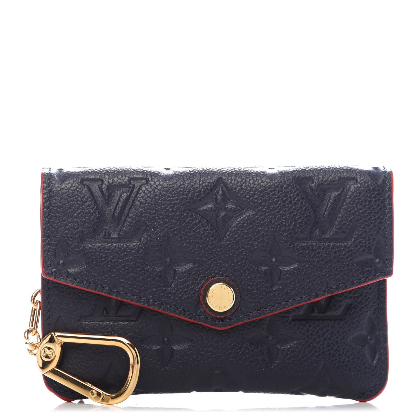 Empreinte Key Pouch Marine Rouge