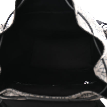 Dolce & Gabbana Coated Jacquard Logo Backpack Black 5 of 9