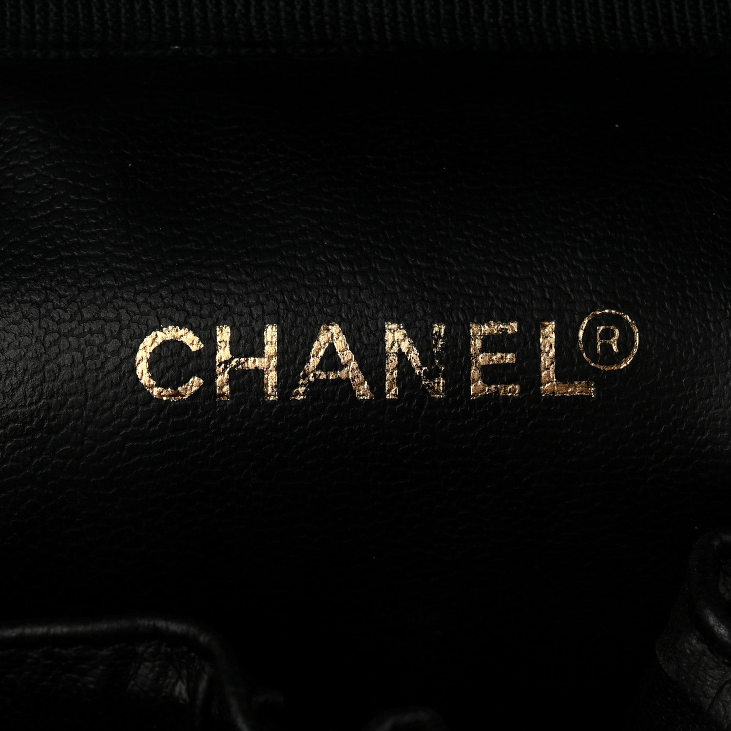 Chanel Caviar Vanity Cosmetic Case Black 6 of 11
