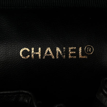 Chanel Caviar Vanity Cosmetic Case Black 6 of 11