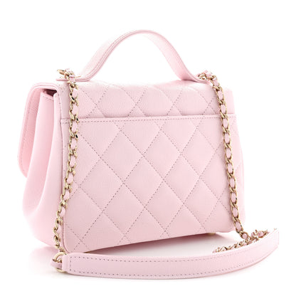 Chanel Caviar Quilted Small Business Affinity Flap Light Pink 3 of 11