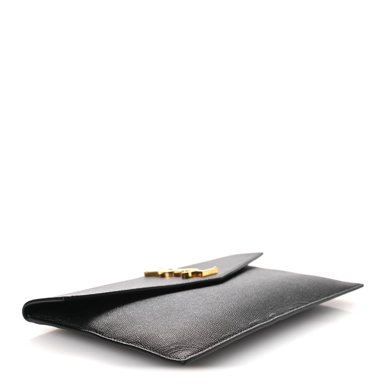 Saint Laurent Grain De Poudre Uptown Pouch Black 4 of 10