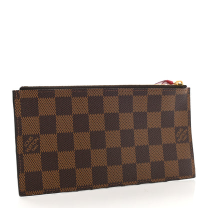 Louis Vuitton Damier Ebene Felicie Chain Wallet Zippered Insert 3 of 6