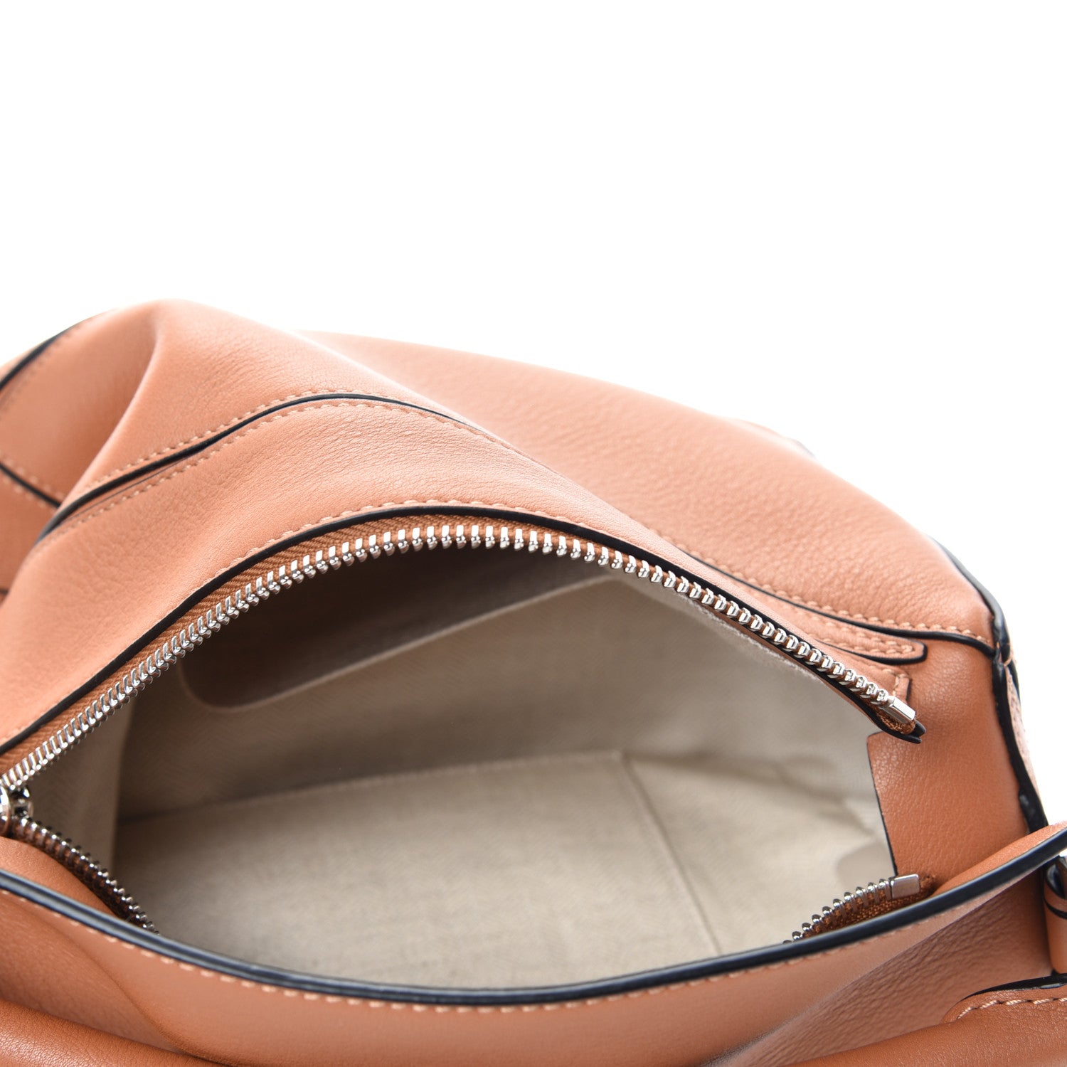 Loewe Calfskin Small Puzzle Bag Tan 5 of 10