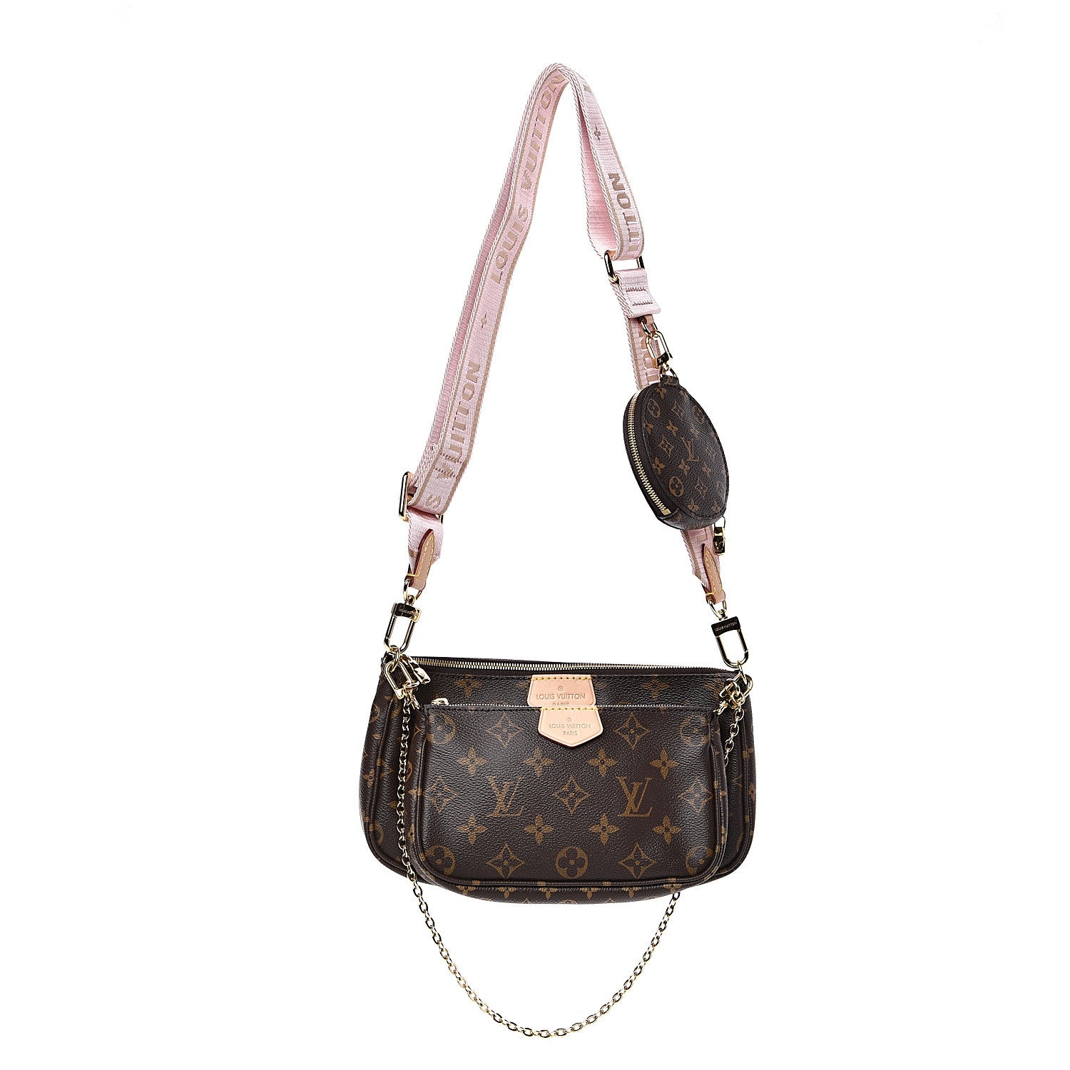 Louis Vuitton Monogram Multi Pochette Accessories Rose Clair 1 of 8