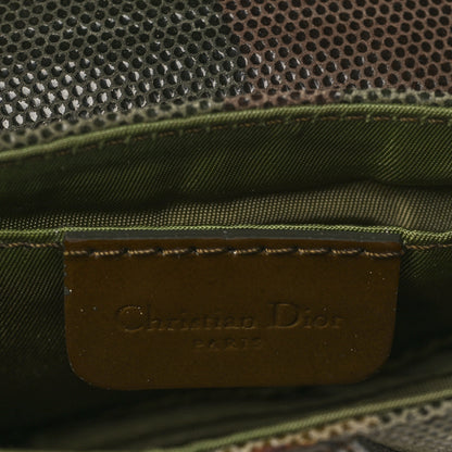 Christian Dior Pixelated Calfskin Camouflage Saddle Belt Bag 5 of 8