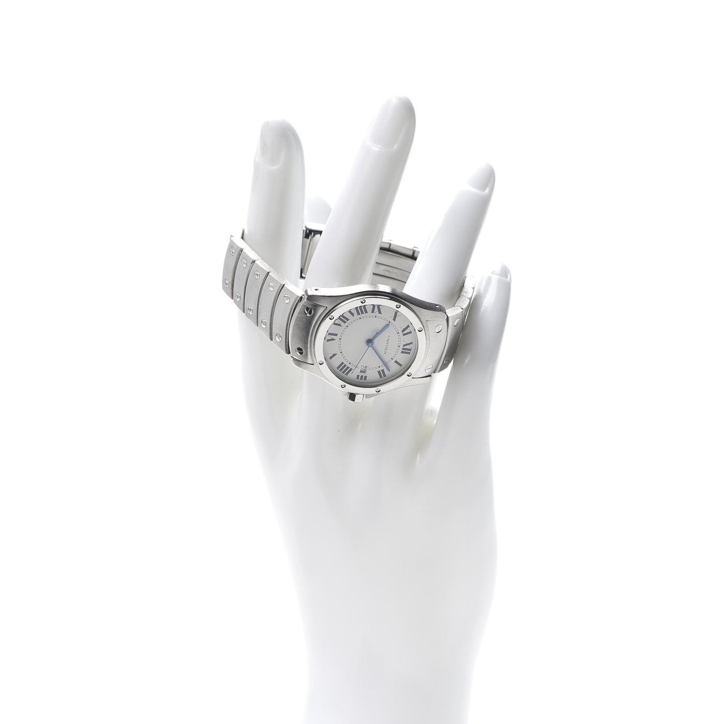 Stainless Steel 29mm Santos Cougar Quartz Watch