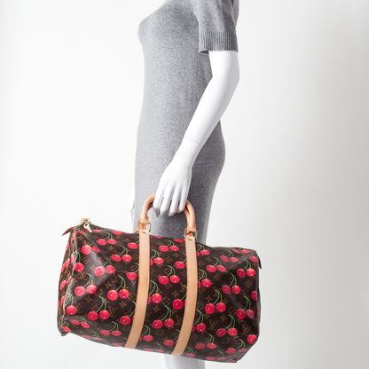 Louis Vuitton Monogram Cerises Keepall 45 2 of 10