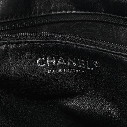 Chanel Glazed Calfskin Modern Chain Tote Black 6 of 13