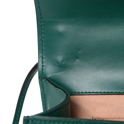 Gucci Guccissima Small Padlock Shoulder Bag Emerald 11 of 11