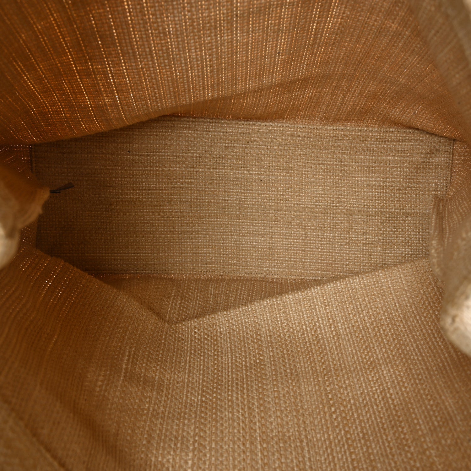 Prada Raffia Logo Tote Naturale 5 of 9
