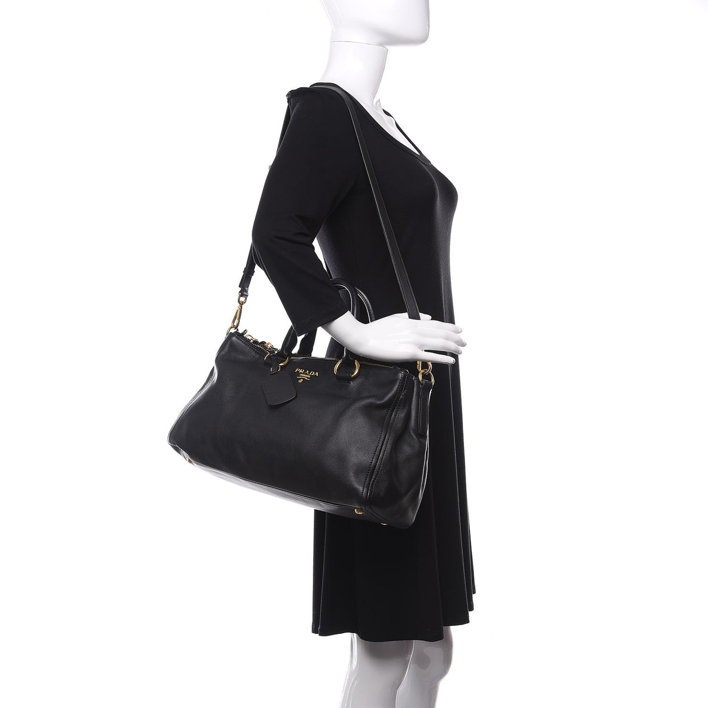 Soft Calfskin Tote Black