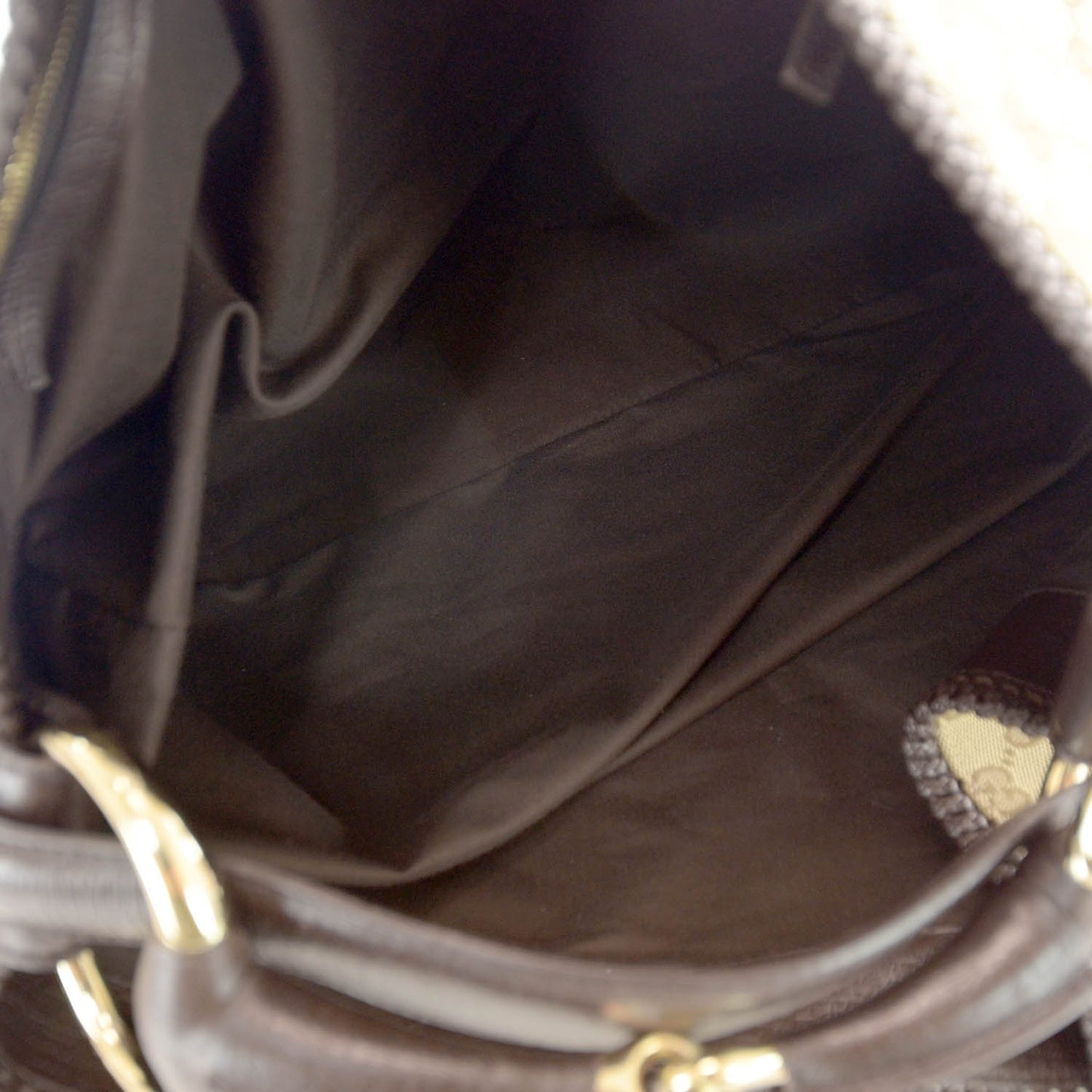 Monogram Large Horsebit Chain Hobo Ebony