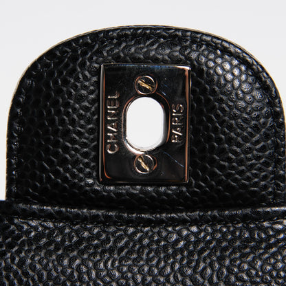 Chanel Caviar Quilted Medium Double Flap Black 5 of 8