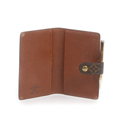 Louis Vuitton Monogram Mini Agenda Cover w Pencil 4 of 6