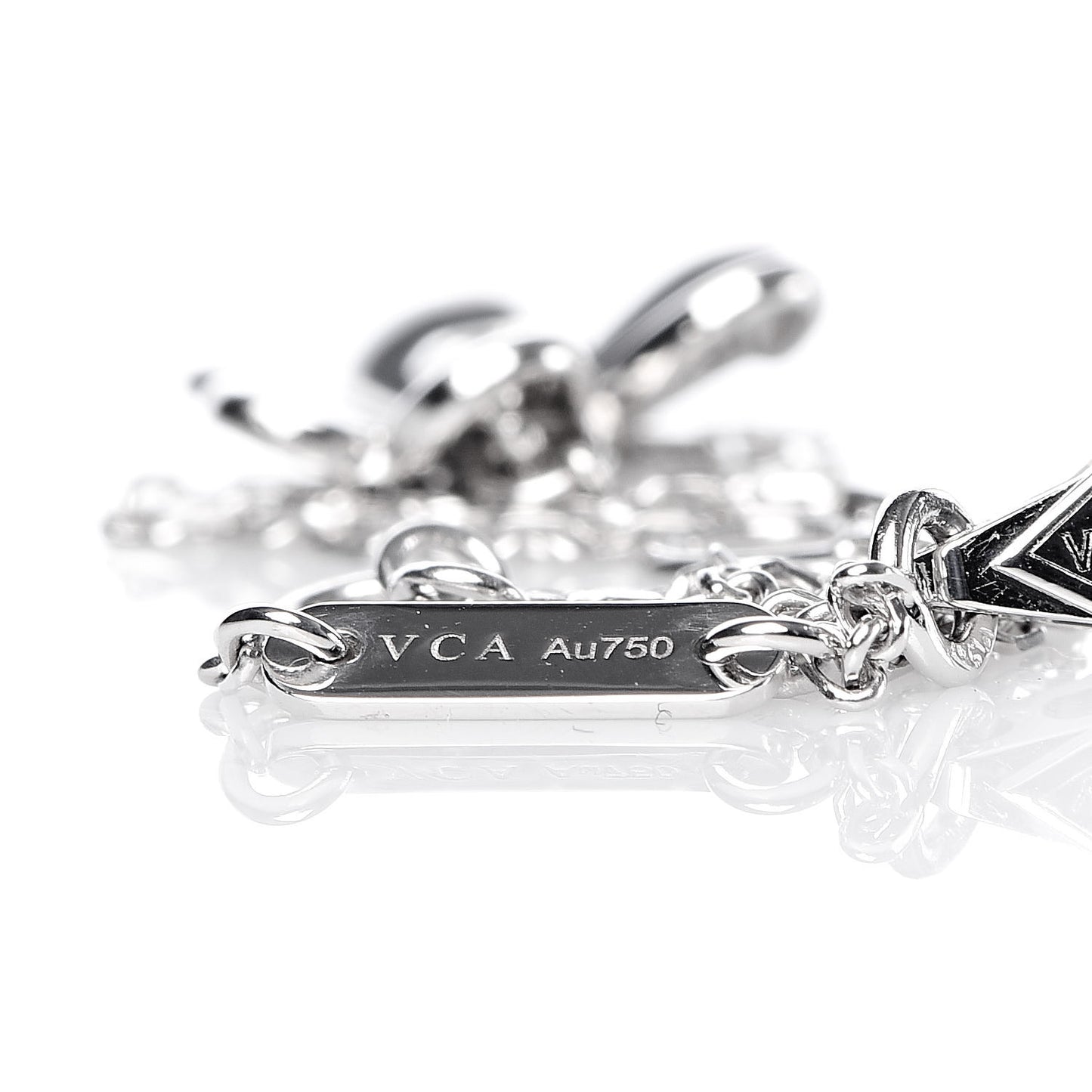 18K White Gold Diamond Mini Frivole Bracelet