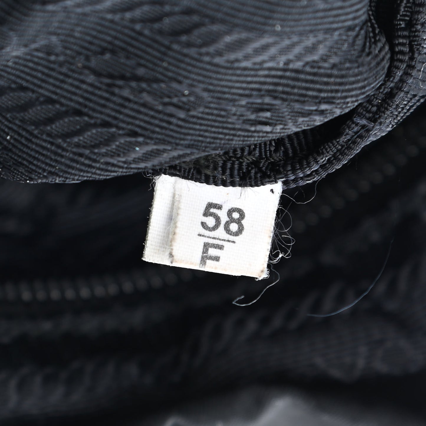 Tessuto Nylon Saffiano Medium Backpack Black