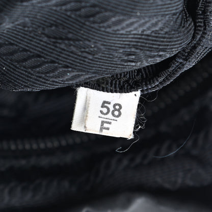 Prada Tessuto Nylon Saffiano Medium Backpack Black 6 of 8