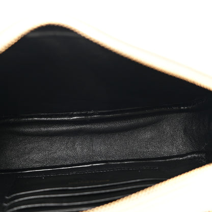 Saint Laurent Grain De Poudre Matelasse Monogram Mini Lou Camera Bag Crema Soft 4 of 9