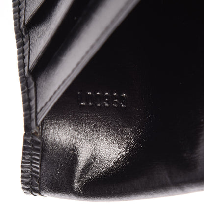 Louis Vuitton Epi Porte Tresor International Wallet Black 8 of 8